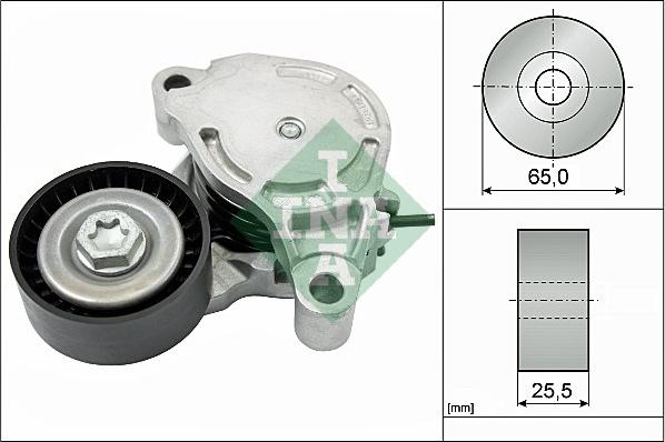 INA 534 0571 10 - Натяжитель, поликлиновый ремень onlydrive.pro