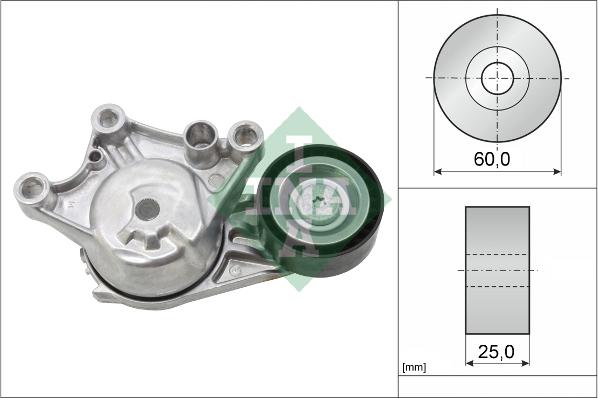 INA 534 0654 10 - Belt Tensioner, v-ribbed belt onlydrive.pro