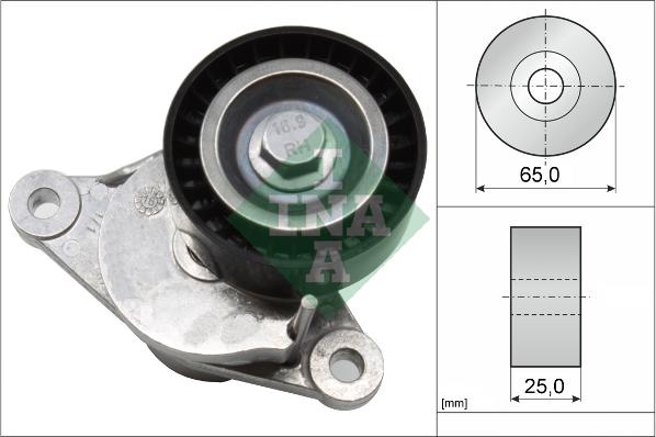 INA 534 0655 10 - Belt Tensioner, v-ribbed belt onlydrive.pro