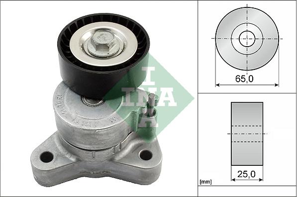 INA 534 0663 10 - Belt Tensioner, v-ribbed belt onlydrive.pro