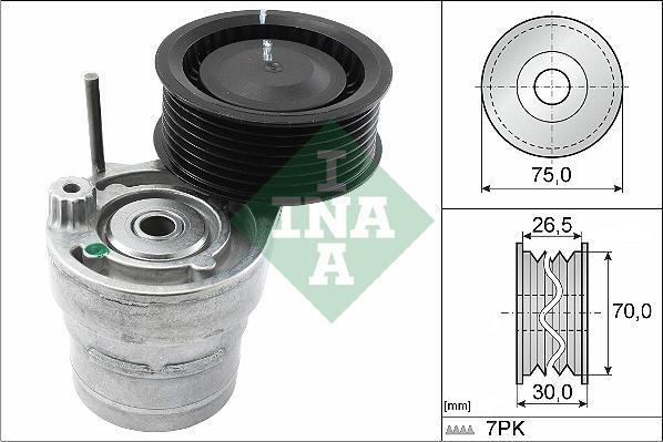 INA 534 0603 10 - Belt Tensioner, v-ribbed belt onlydrive.pro