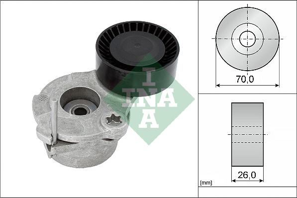 INA 534 0630 10 - Натяжитель, поликлиновый ремень onlydrive.pro