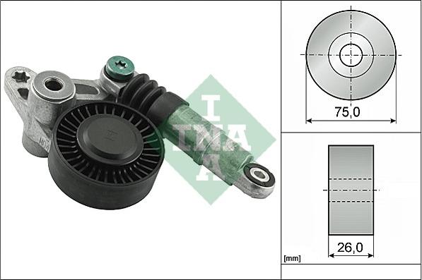 INA 534 0098 10 - Hihnankiristin, moniurahihna onlydrive.pro