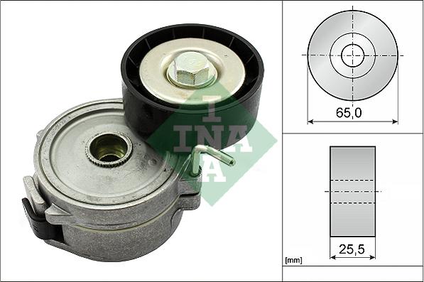 INA 534 0068 10 - Belt Tensioner, v-ribbed belt onlydrive.pro