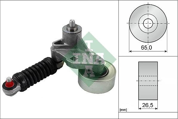 INA 534 0037 10 - Hihnankiristin, moniurahihna onlydrive.pro