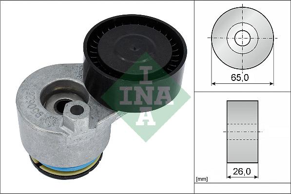 INA 534 0141 30 - Натяжитель, поликлиновый ремень onlydrive.pro