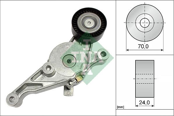 INA 534 0151 10 - Hihnankiristin, moniurahihna onlydrive.pro