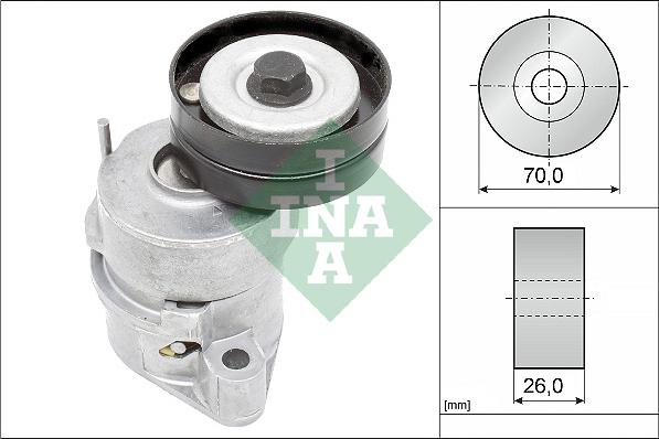 INA 534 0102 30 - Hihnankiristin, moniurahihna onlydrive.pro