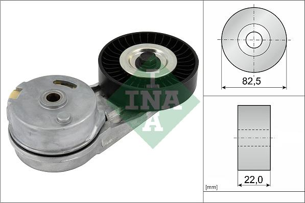 INA 534 0124 30 - Натяжитель, поликлиновый ремень onlydrive.pro