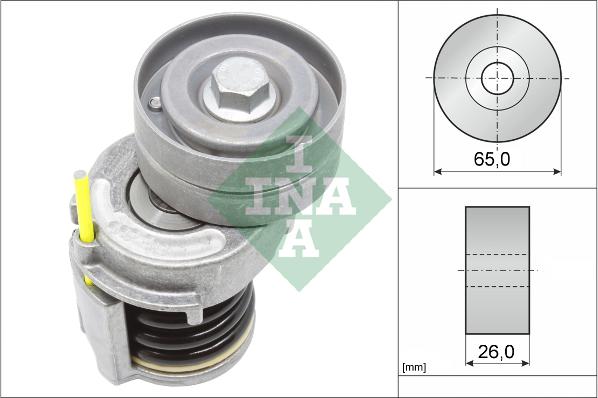 INA 534 0346 10 - Belt Tensioner, v-ribbed belt onlydrive.pro