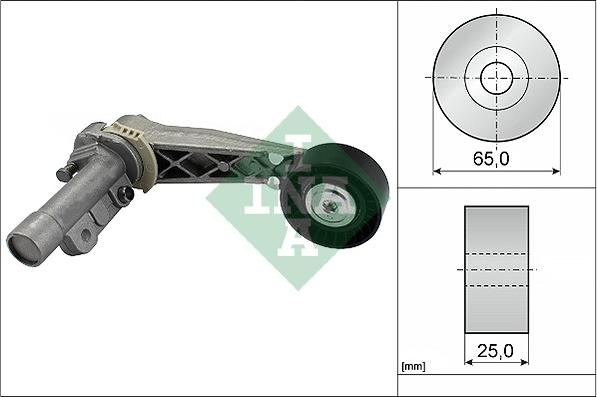 INA 534 0318 10 - Belt Tensioner, v-ribbed belt onlydrive.pro