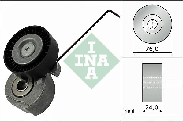 INA 534 0324 10 - Натяжитель, поликлиновый ремень onlydrive.pro