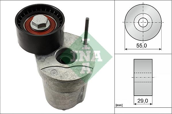 INA 534 0320 10 - Hihnankiristin, moniurahihna onlydrive.pro