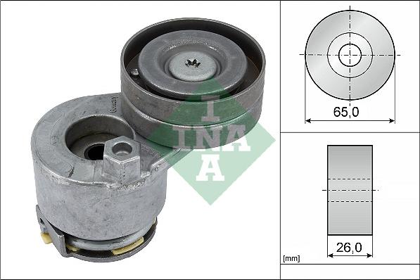 INA 534 0240 10 - Hihnankiristin, moniurahihna onlydrive.pro