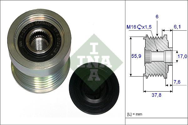 INA 535 0072 10 - Rihmaratas,generaator onlydrive.pro