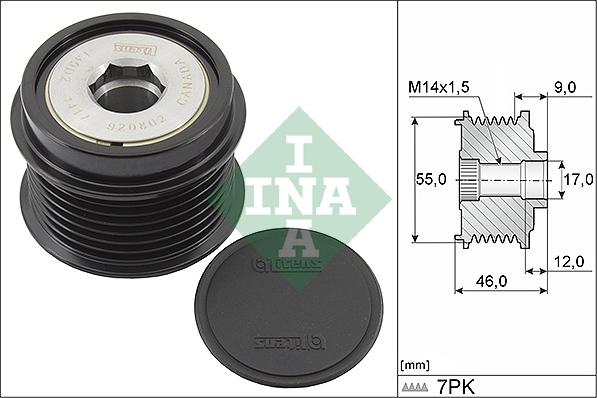 INA 535 0198 10 - Rihmaratas,generaator onlydrive.pro