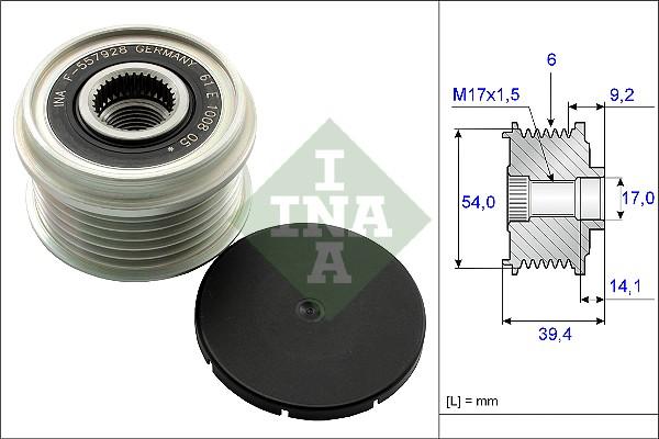 INA 535 0151 10 - Rihmaratas,generaator onlydrive.pro