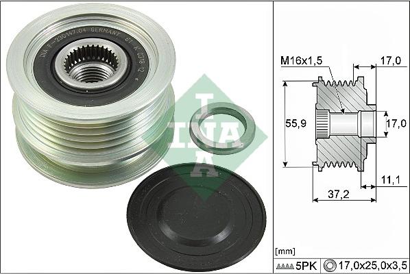 INA 535 0116 10 - Rihmaratas,generaator onlydrive.pro