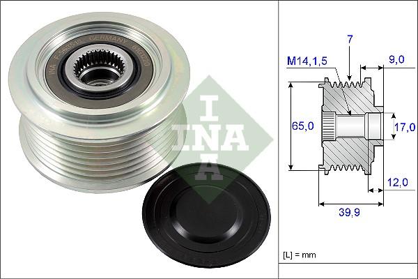 INA 535 0229 10 - Rihmaratas,generaator onlydrive.pro