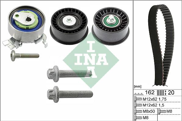 INA 530 0441 10 - Zobsiksnas komplekts onlydrive.pro