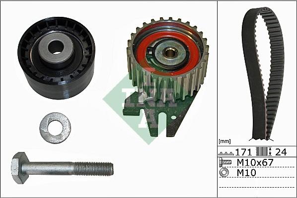 INA 530 0606 10 - Timing Belt Set onlydrive.pro