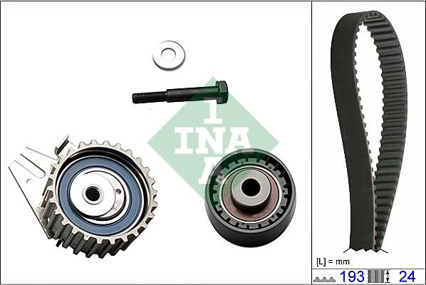 INA 530 0623 10 - Zobsiksnas komplekts onlydrive.pro