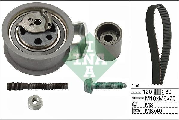 INA 530 0091 10 - Zobsiksnas komplekts onlydrive.pro