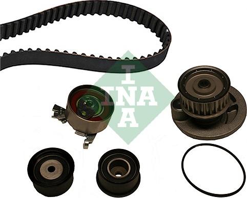 INA 530 0049 30 - Water Pump & Timing Belt Set onlydrive.pro