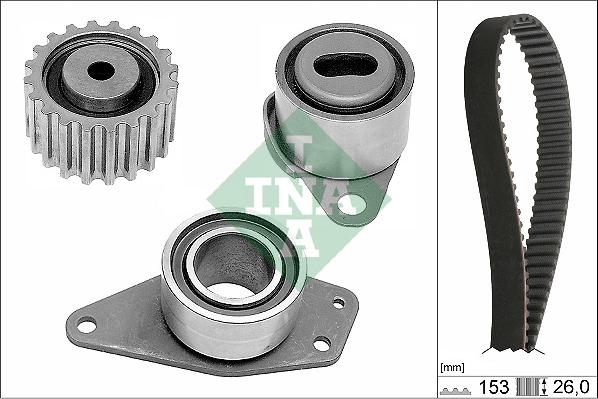 INA 530 0038 10 - Zobsiksnas komplekts onlydrive.pro