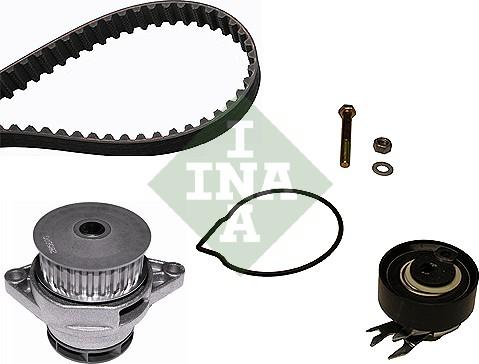 INA 530 0166 30 - Water Pump & Timing Belt Set onlydrive.pro