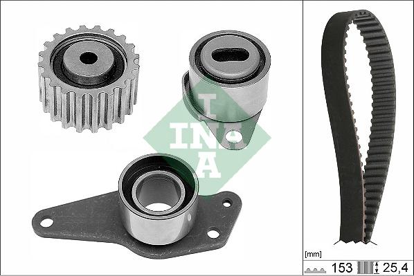 INA 530 0183 10 - Zobsiksnas komplekts onlydrive.pro