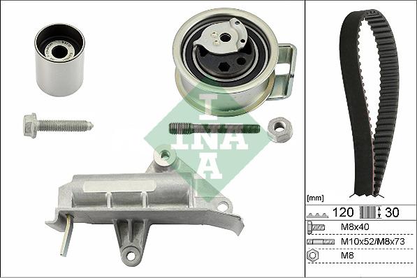 INA 530 0177 10 - Zobsiksnas komplekts onlydrive.pro