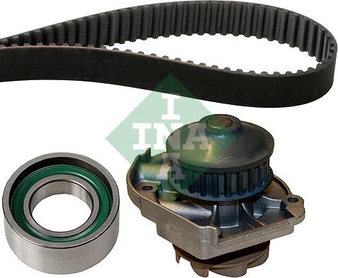 INA 530 0205 30 - Water Pump & Timing Belt Set onlydrive.pro