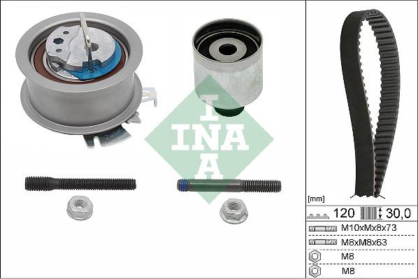 INA 530 0201 10 - Hammasrihma komplekt onlydrive.pro