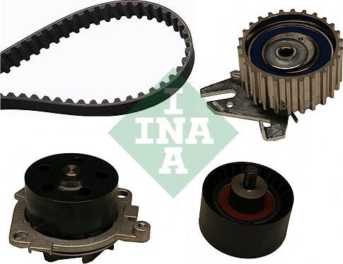 INA 530 0227 30 - Water Pump & Timing Belt Set onlydrive.pro