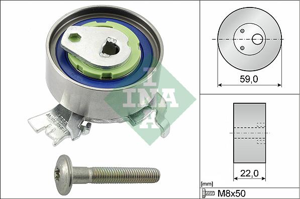 INA 531 0518 30 - Tensioner Pulley, timing belt onlydrive.pro