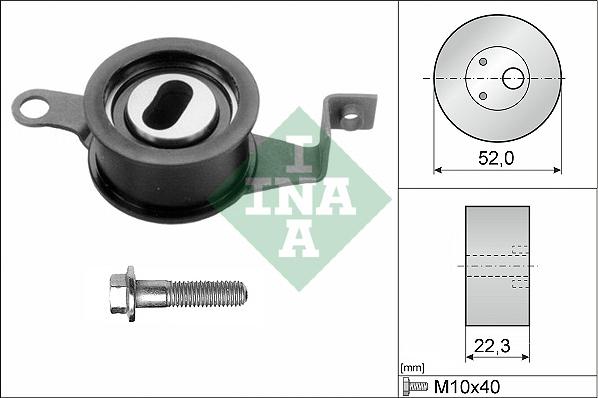 INA 531 0023 10 - Натяжной ролик, зубчатый ремень ГРМ onlydrive.pro