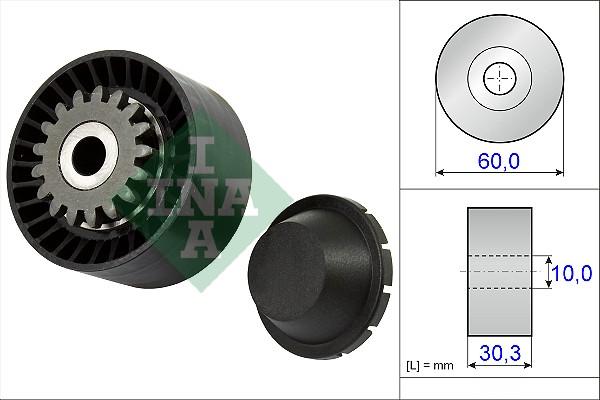 INA 531 0811 10 - Ohjainrulla, moniurahihna onlydrive.pro