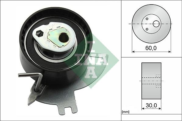 INA 531 0885 10 - Tensioner Pulley, timing belt onlydrive.pro