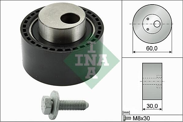 INA 531 0264 10 - Натяжной ролик, зубчатый ремень ГРМ onlydrive.pro