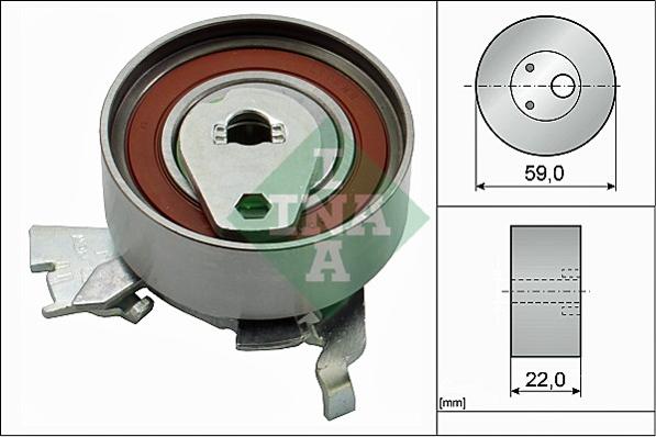 INA 531 0273 30 - Tensioner Pulley, timing belt onlydrive.pro