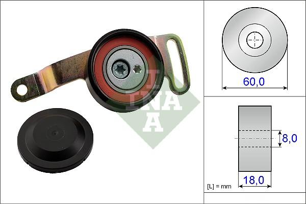 INA 533 0078 10 - Belt Tensioner, v-ribbed belt onlydrive.pro