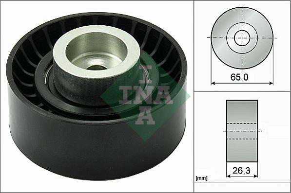 INA 532 0470 10 - Kreipiantysis skriemulys, V formos rumbuotas diržas onlydrive.pro