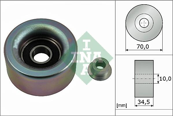 INA 532 0590 10 - Parazīt / Vadrullītis, Ķīļrievu siksna onlydrive.pro