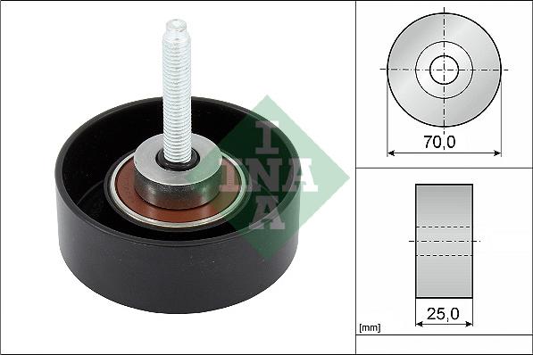 INA 532 0541 10 - Pulley, v-ribbed belt onlydrive.pro