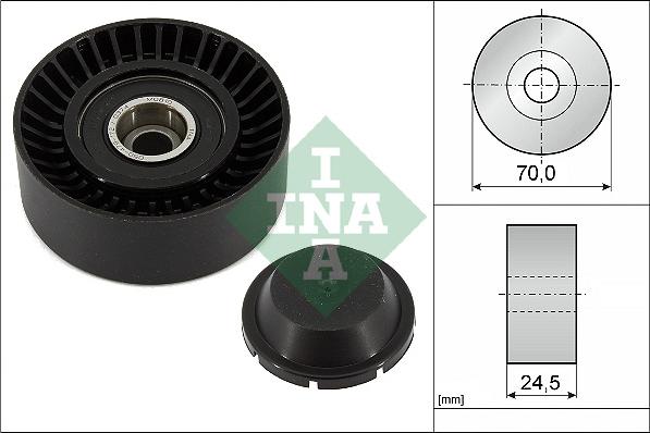 INA 532 0552 10 - Pulley, v-ribbed belt onlydrive.pro