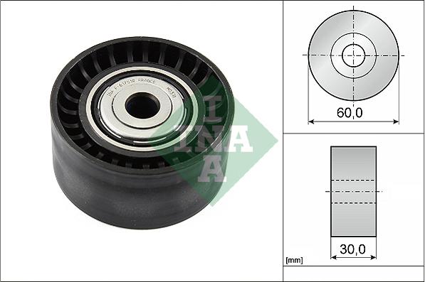 INA 532 0534 10 - Ролик, поликлиновый ремень onlydrive.pro