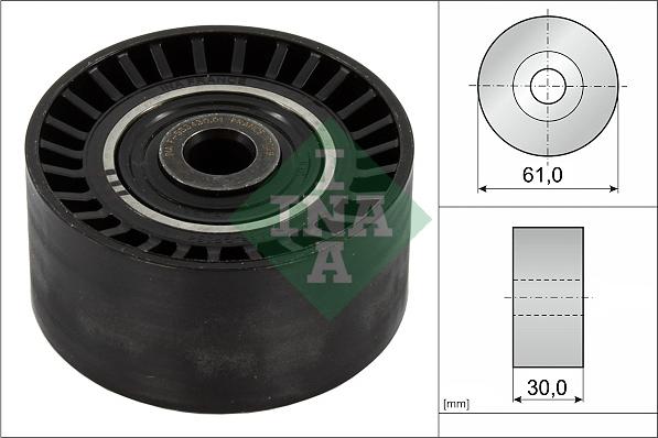 INA 532 0624 10 - Deflection / Guide Pulley, timing belt onlydrive.pro