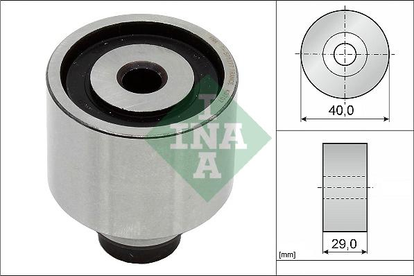 INA 532 0623 10 - Deflection / Guide Pulley, timing belt onlydrive.pro