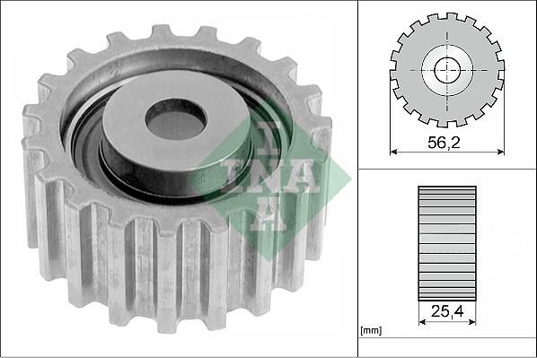 INA 532 0018 10 - Ohjainrulla, hammashihna onlydrive.pro